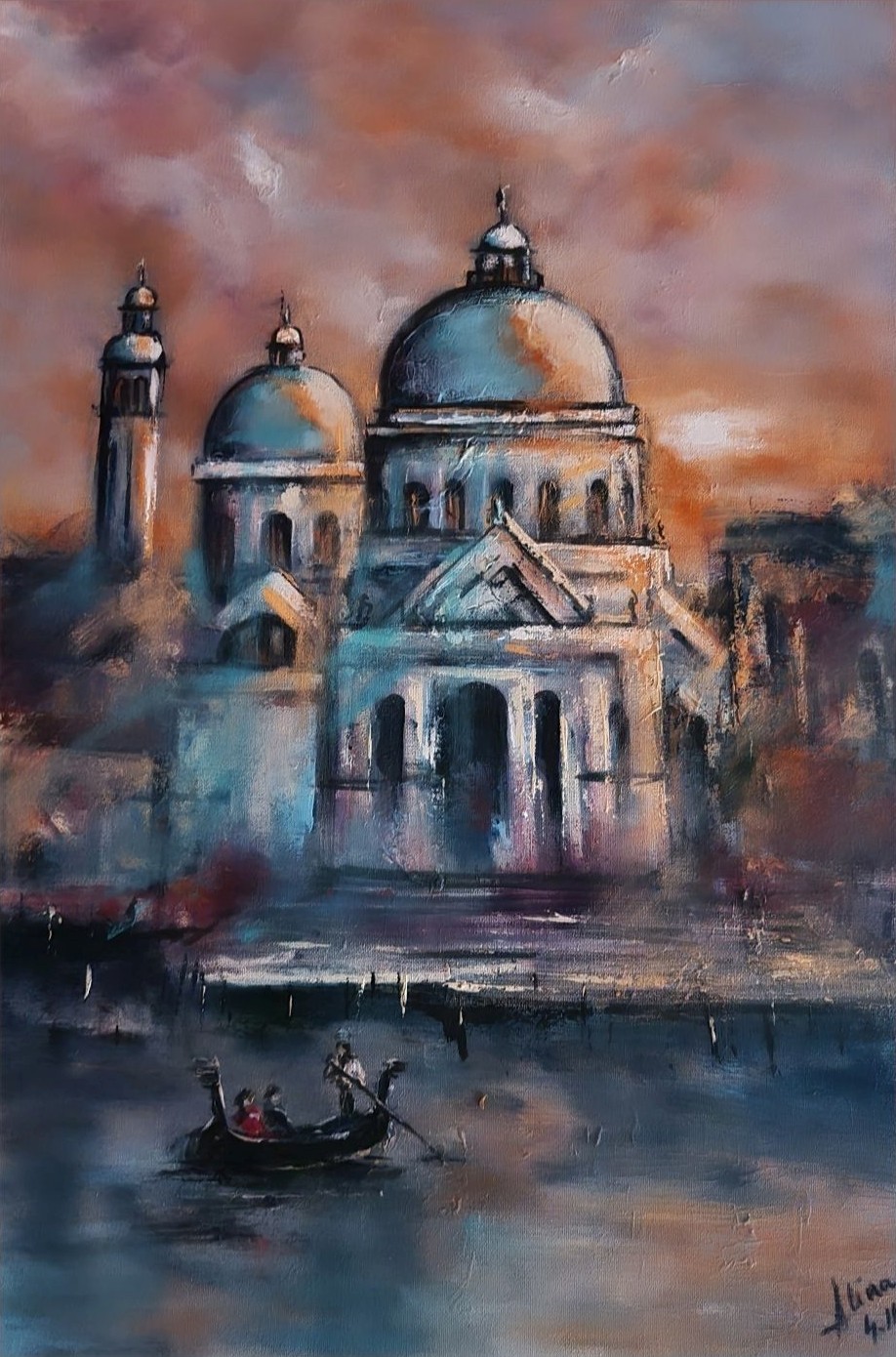 ArteDiAlina.com painting: Bliss, in Venice